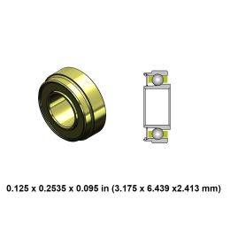 DA22J3G-801 Extend High Speed Ceramic Dental Bearing