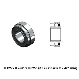 DRM22JS6 Perfection High Speed Steel Dental Bearing