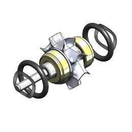 Sirona T2 Control SN 802001 & Up European Perfection Turbine Cartridge