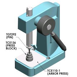 Precision Arbor Press Dental Handpiece Equipment